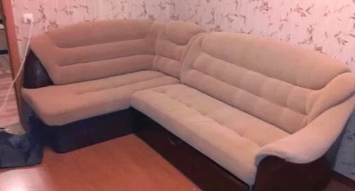 Перетяжка углового дивана. Петровско-Разумовская